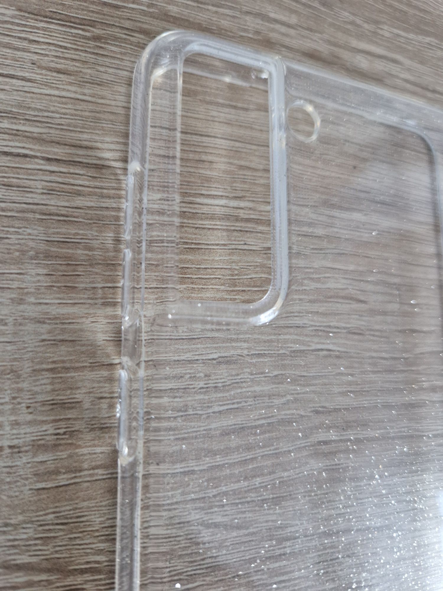 Etui Crystal Glitter Case do Samsung Galaxy S21 FE Srebrny