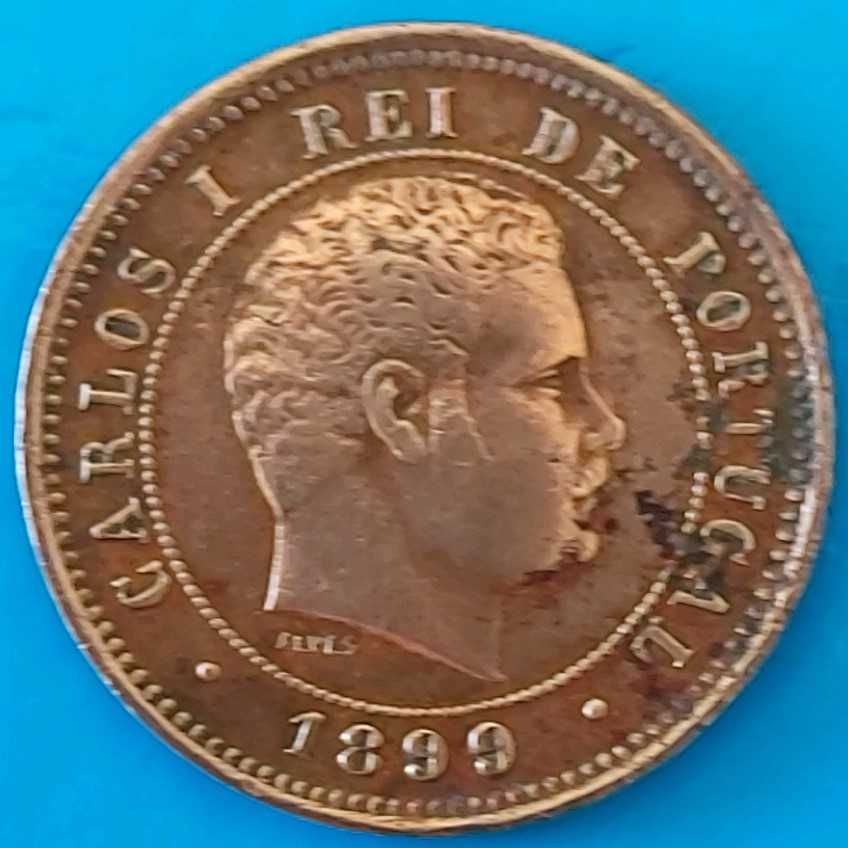 5 Reis de 1899, Carlos l de Portugal