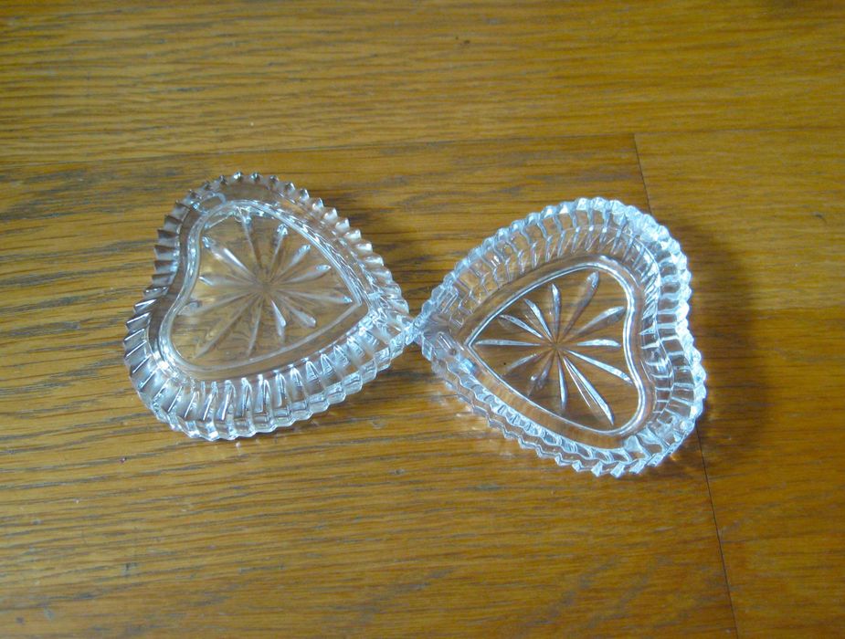 Guarda Joias em Cristal em forma Coração