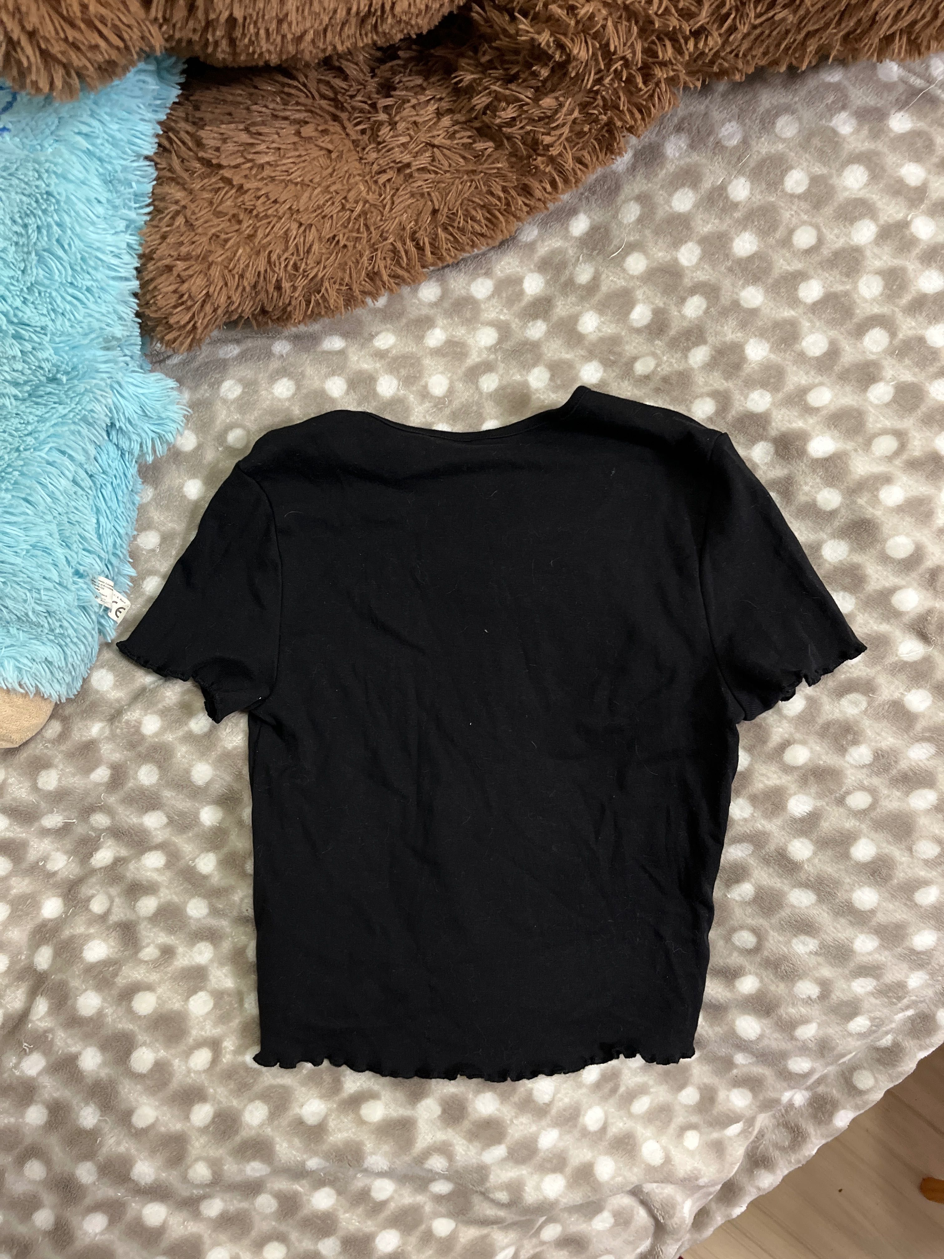 T- shirt krótki z motylkiem S