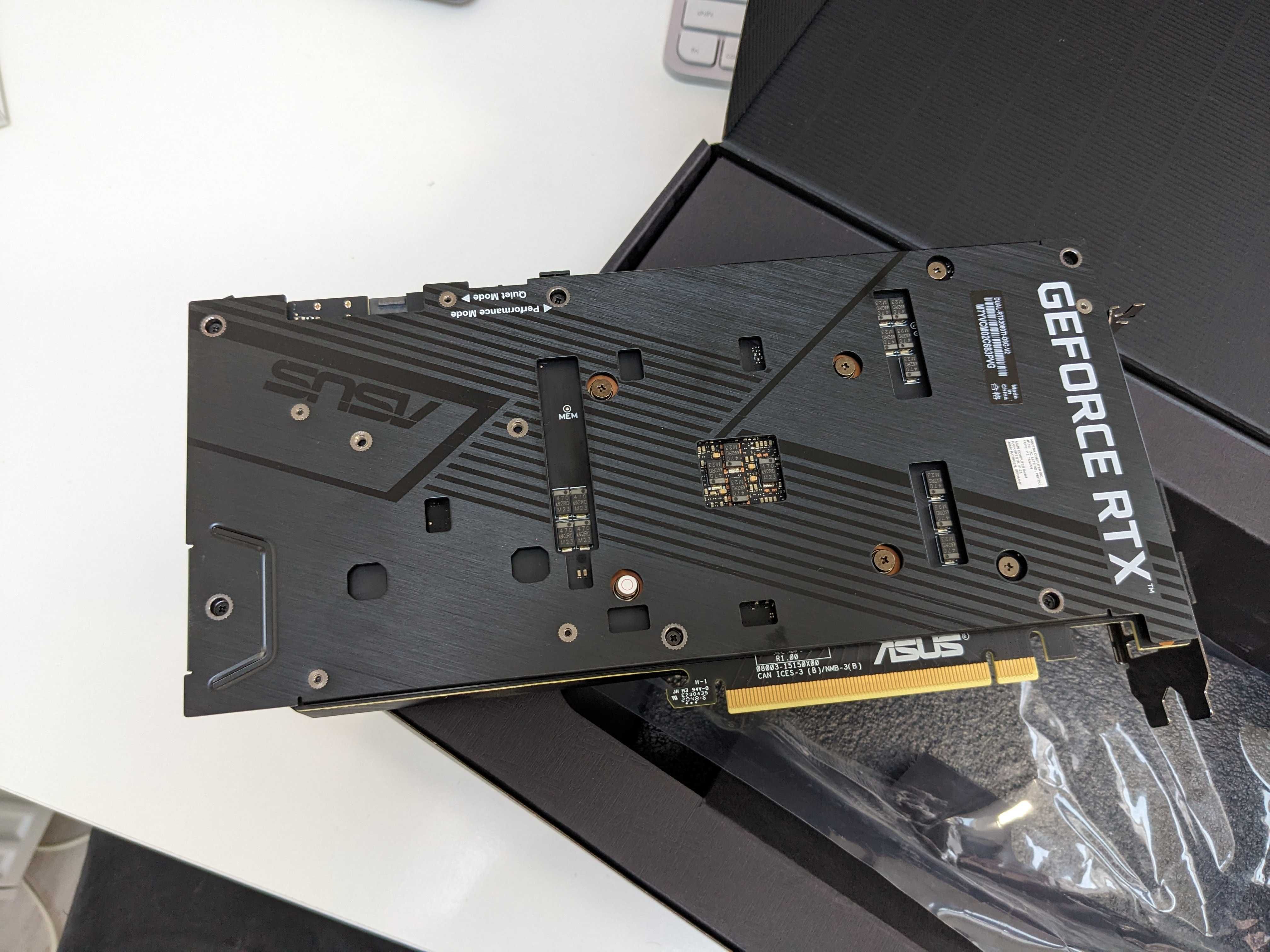 Відеокарта Asus GeForce RTX 3060 Ti Dual OC Edition V2 LHR 8GB GDDR6