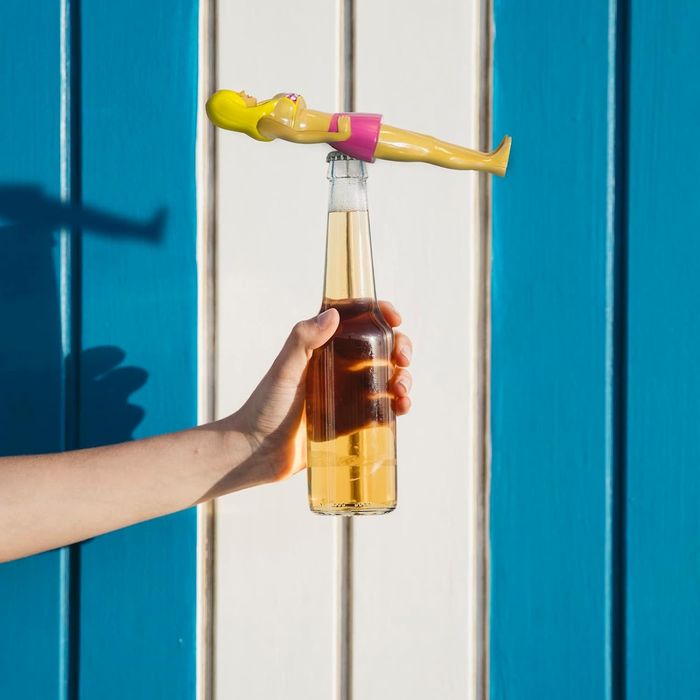 Abre-garrafas forma de mulher despedida solteiro humor festas eróticas