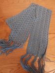 Szalik handmade zrobiony na szydełku
