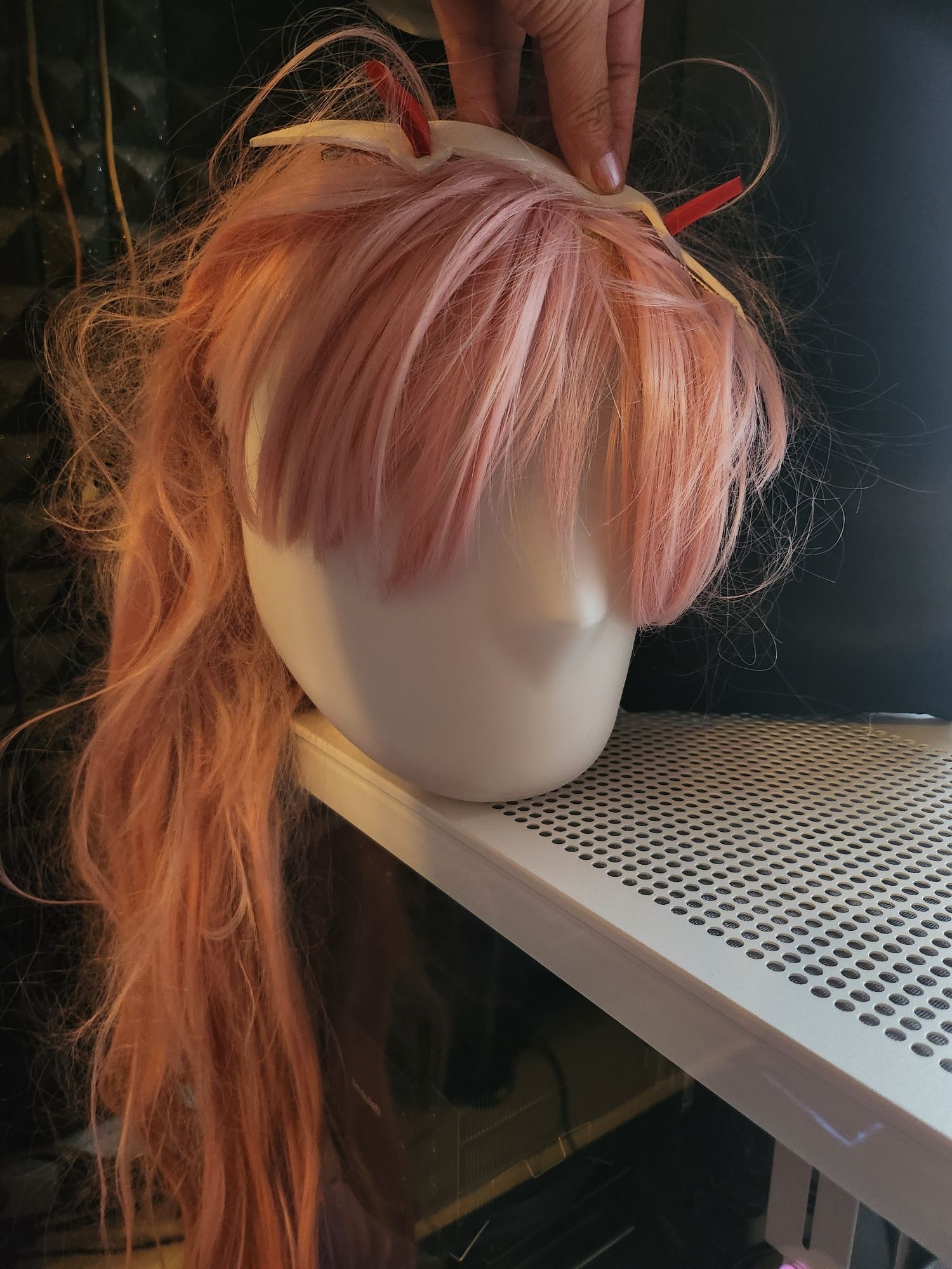 Peruka Cosplay Anime Zero Two Tanio