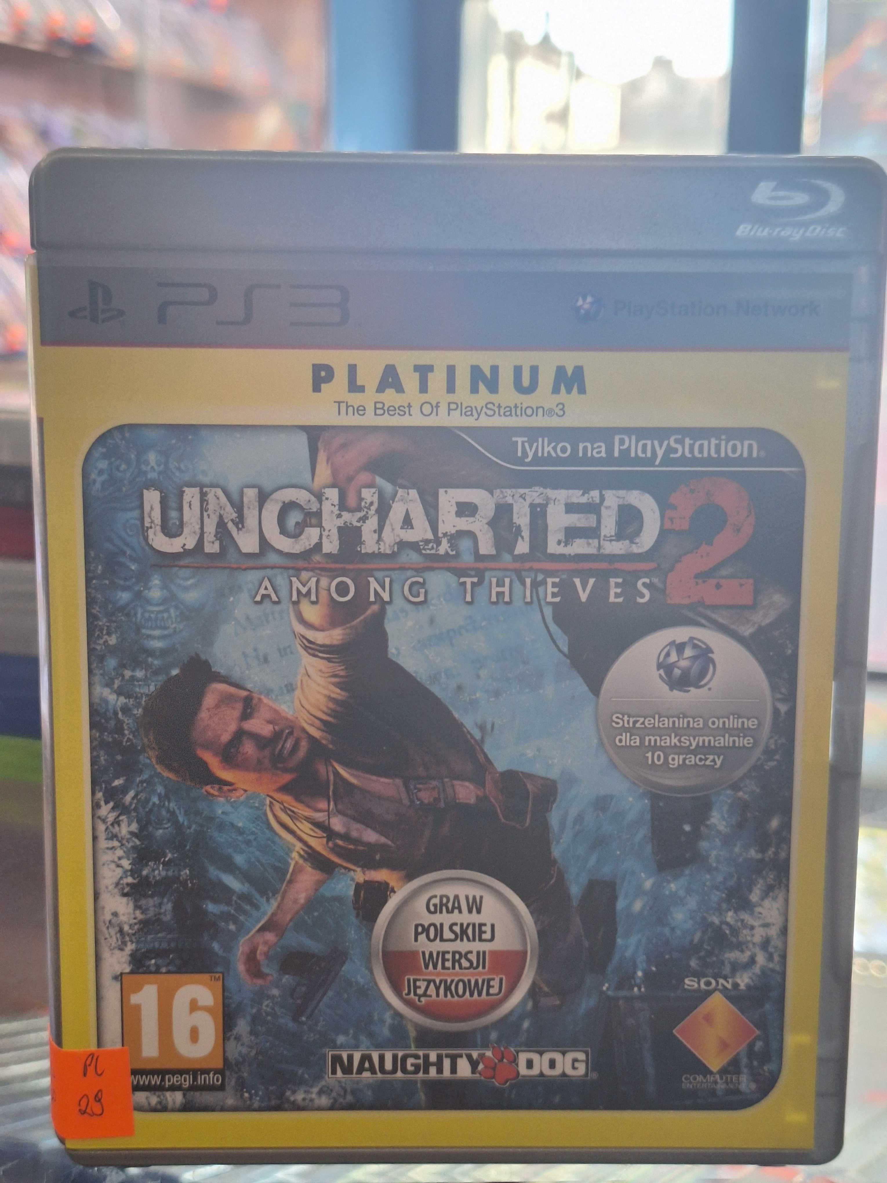 Uncharted 2 Among Thieves PS3, BDB, Sklep Centrum Grania