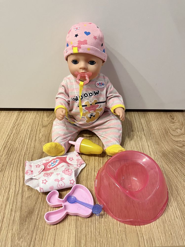 Baby born little girl 36 cm lalka interaktywna