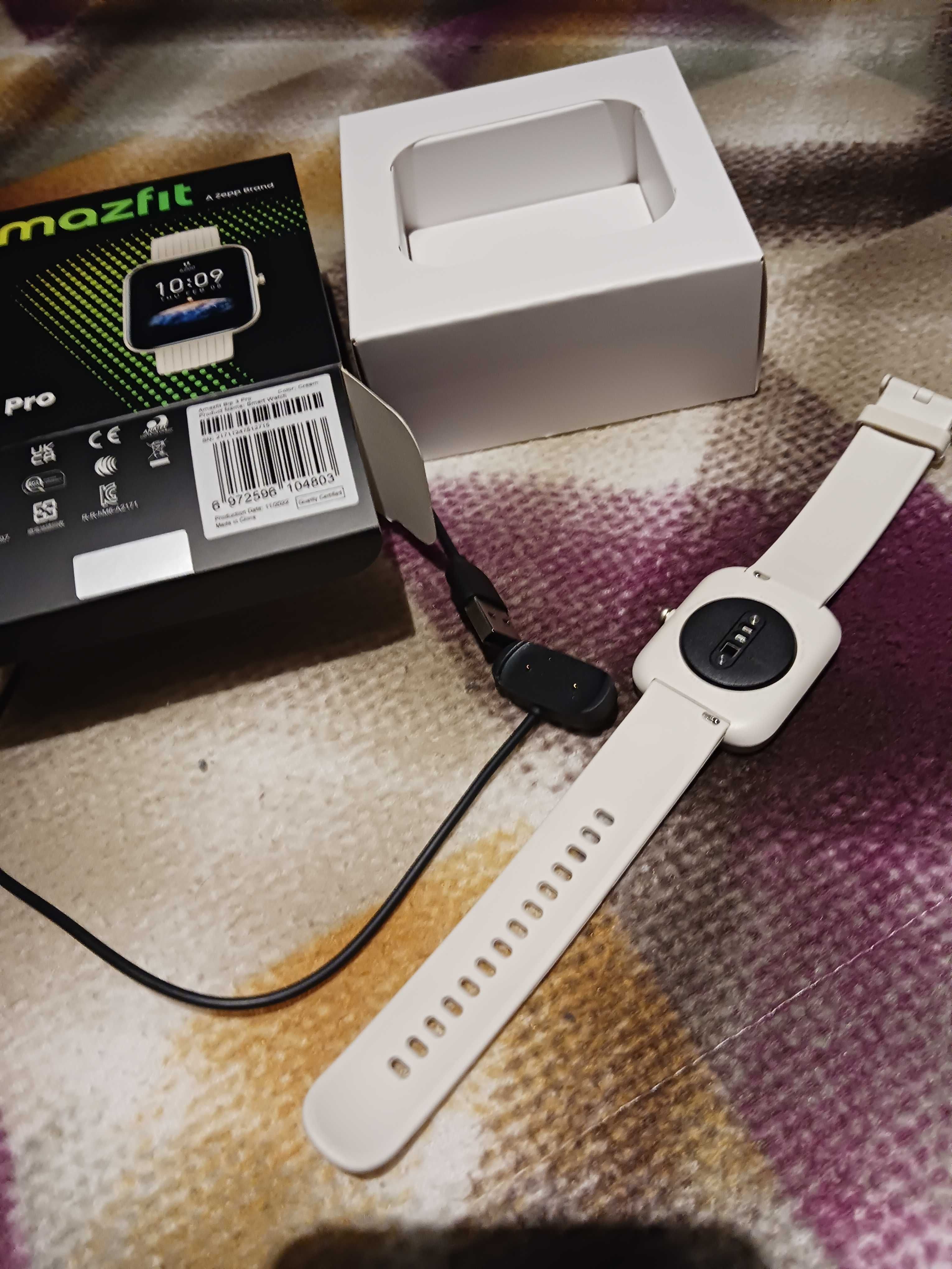 SmartWatch Amazfit Bip 3 Pro CREME