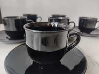 Filiżanki do espresso czarne 6 szt. Arcoroc