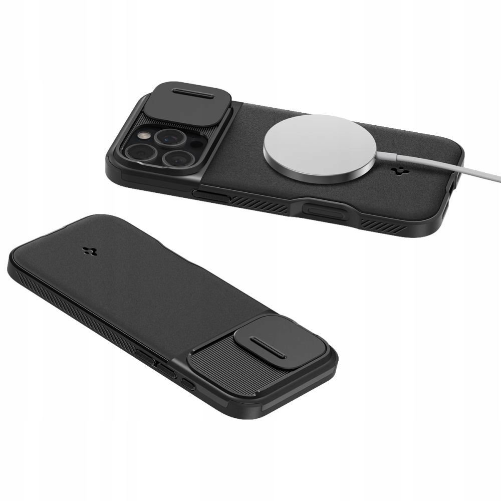 Etui do iPhone 16 Pro MagSafe Spigen CamShield case z osłoną na aparat