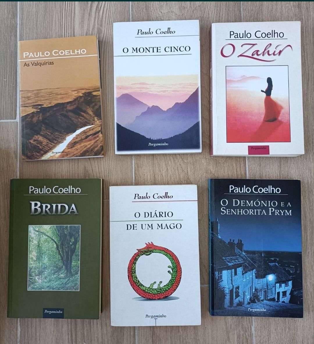 Livros de Paulo Coelho (6 livros por 20€)