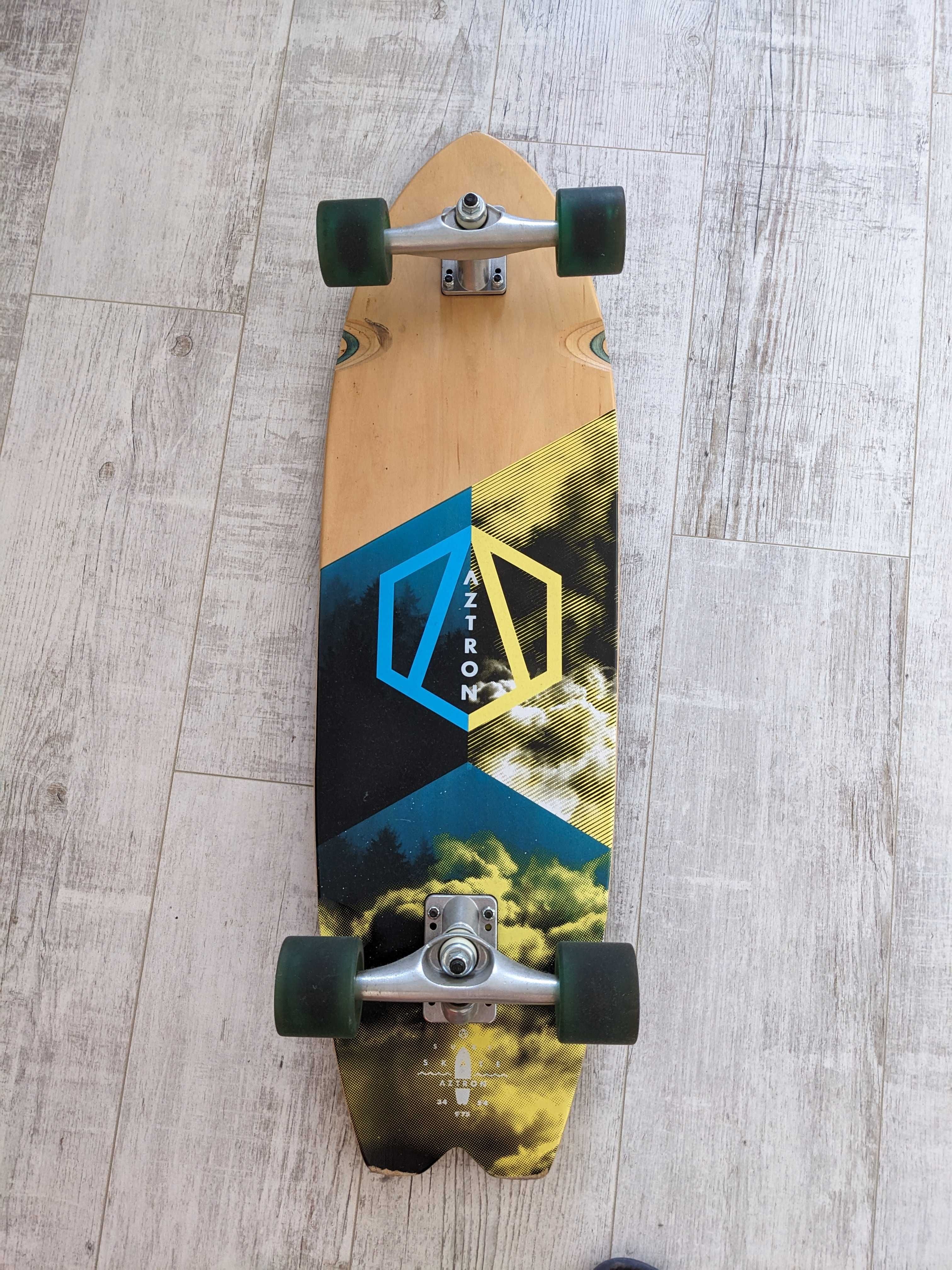 Скейтборд AZTRON FOREST 34 Surfskate Board AK-304