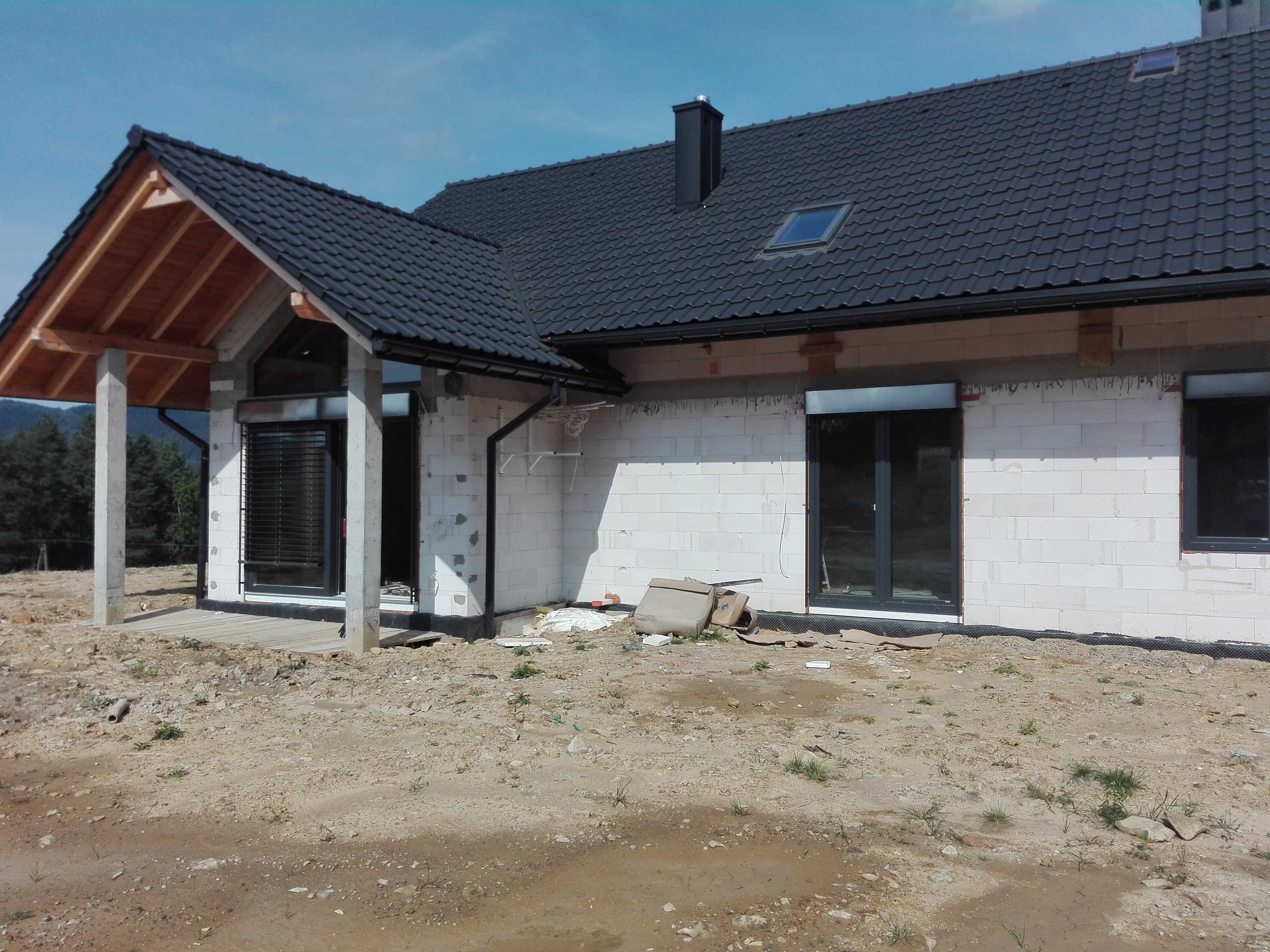 Okno PCV VEKA Orzech RU 600x2000 Radom Na każdy wymiar