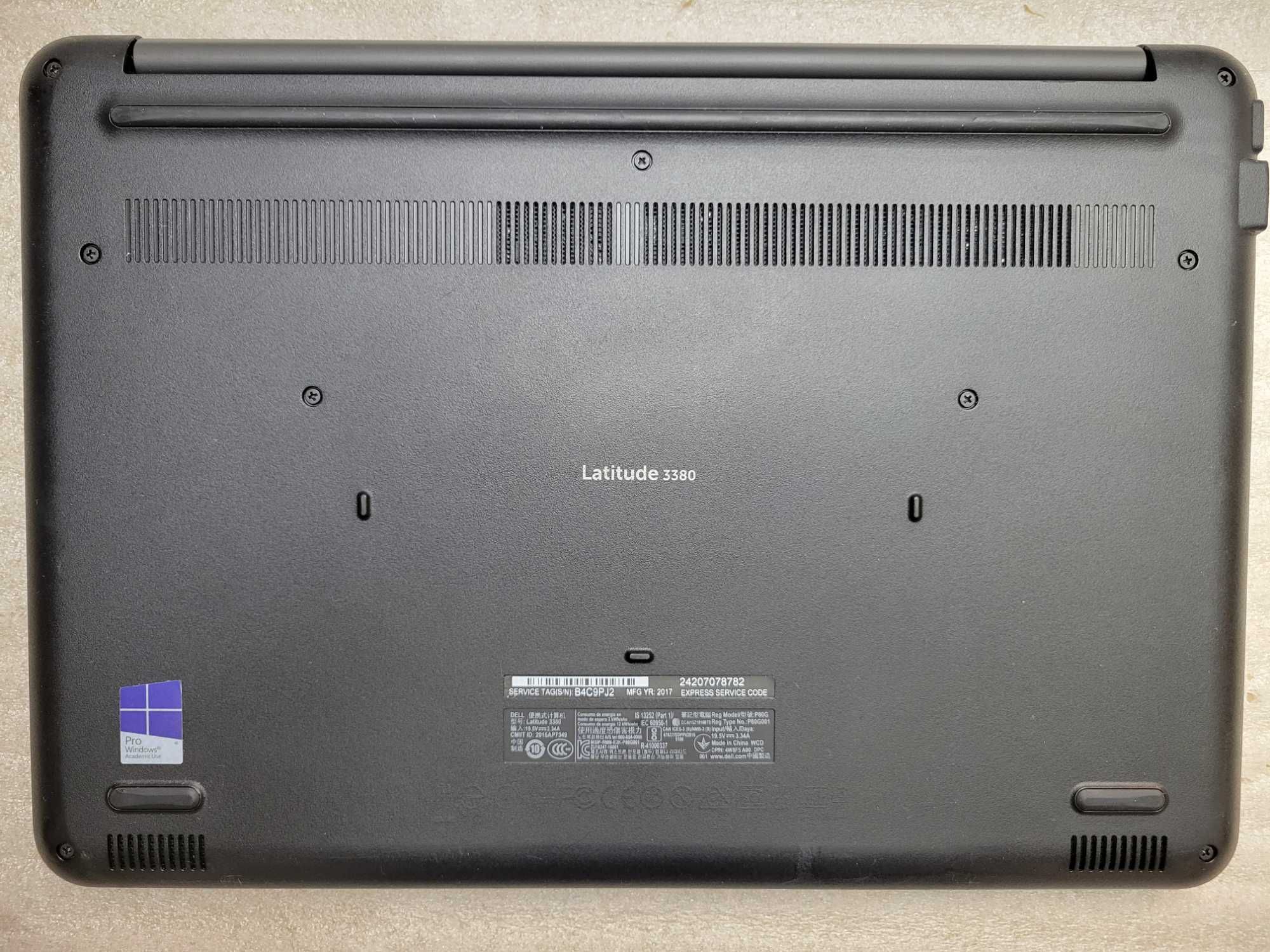 Ноутбук Dell Latitude 3380 i5-7200U SSD 256Gb 8GB DDR4 13.3" HD+