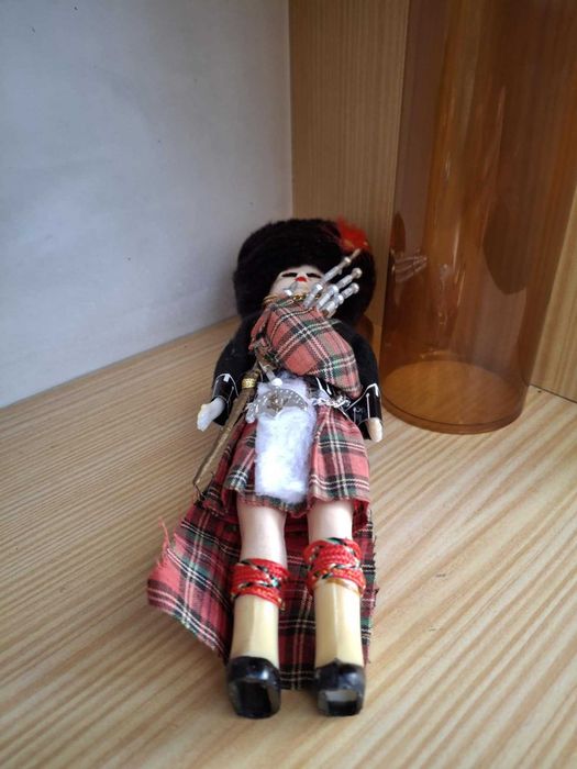 Souvenir guarda real escocesa - com a caixa original