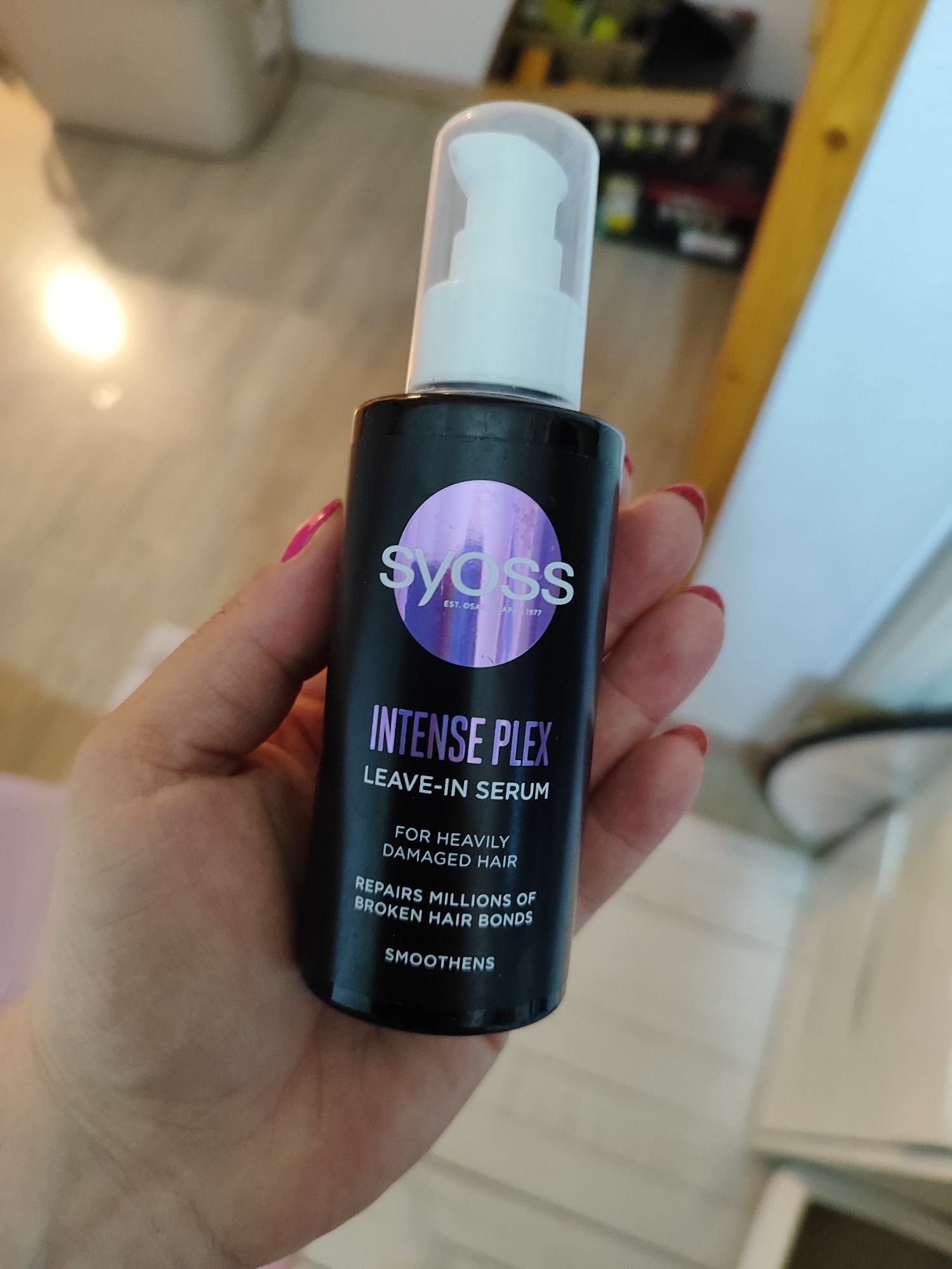 Syoss serum bez spłukiwania do włosów mocno zniszczonych Intense Plex
