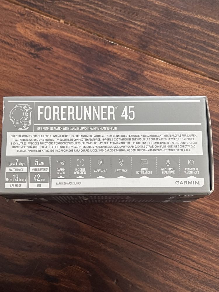garmin forerunner 45