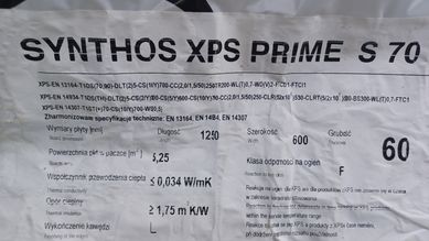 Styrodur SYNTHOS XPS Prime S70L