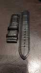 Pasek Tissot nowy skórzany czarny 20mm oryginalny