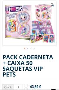 Pack 50 saquetas + Cadernetas de oferta - I love VIP pets