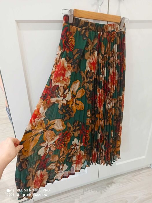 Reserved spódnica plisowana XS/S piękna jesienna