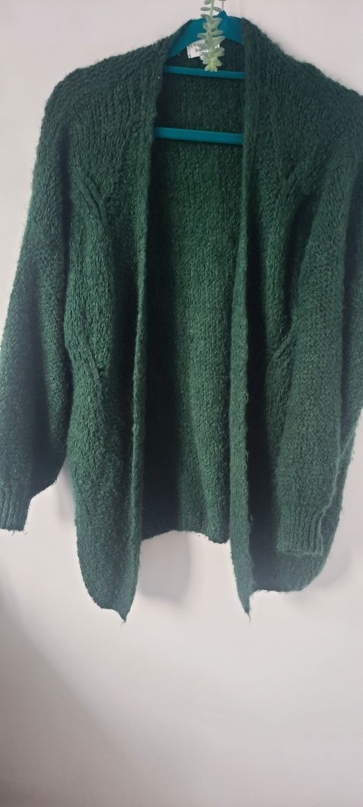 Kardigan sweter wełniany moher r S/ M 36 /38 Lolaliza