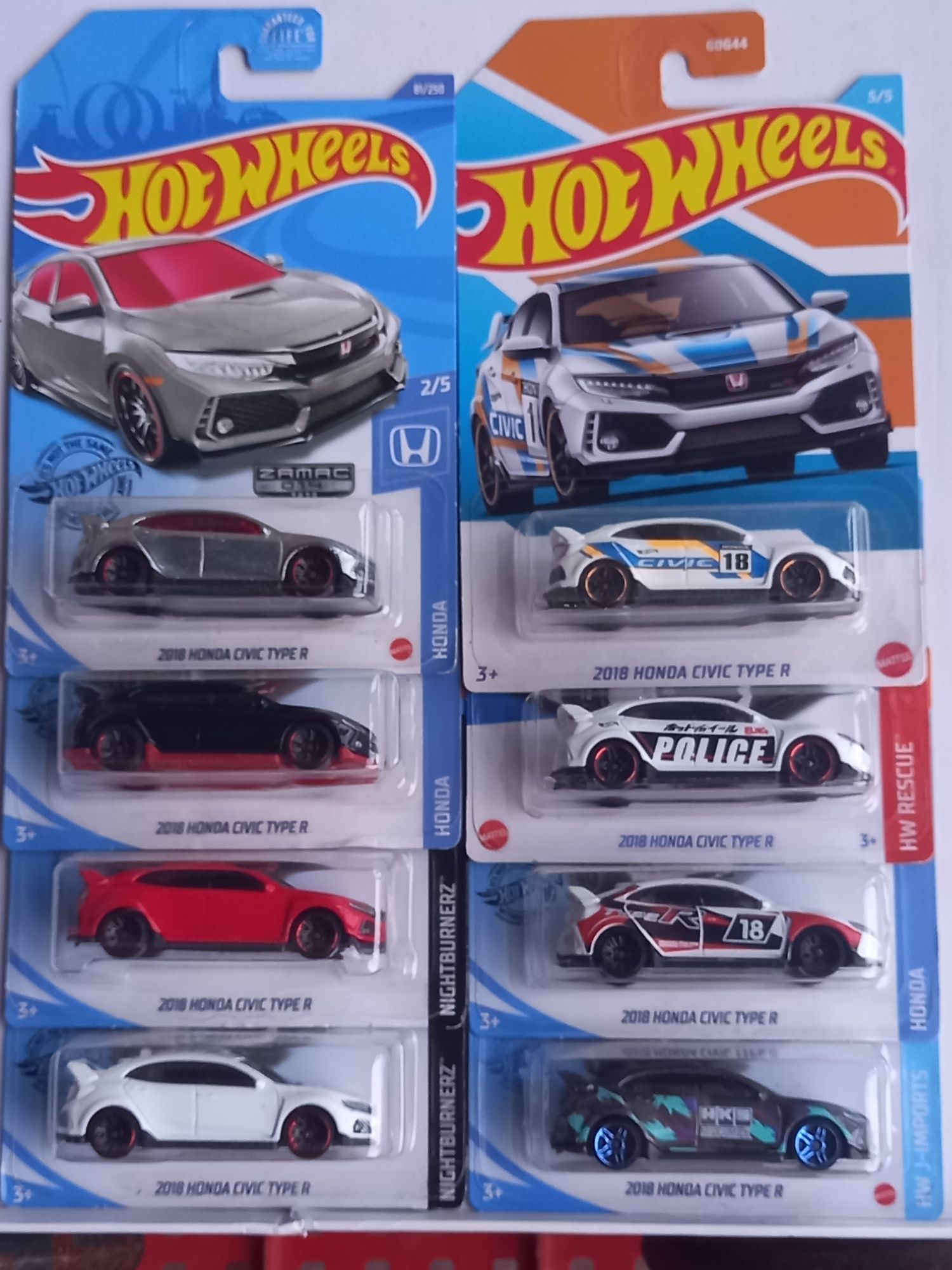 2018 Honda Civic Type R hot wheels