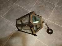 grande Lanterna ou candeeiro de  suspensão , de tecto antigo