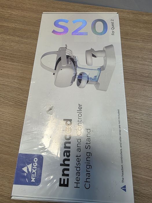 stacja ładująca NexiGo S20 do gogli i kontrolerów VR Meta Quest 2