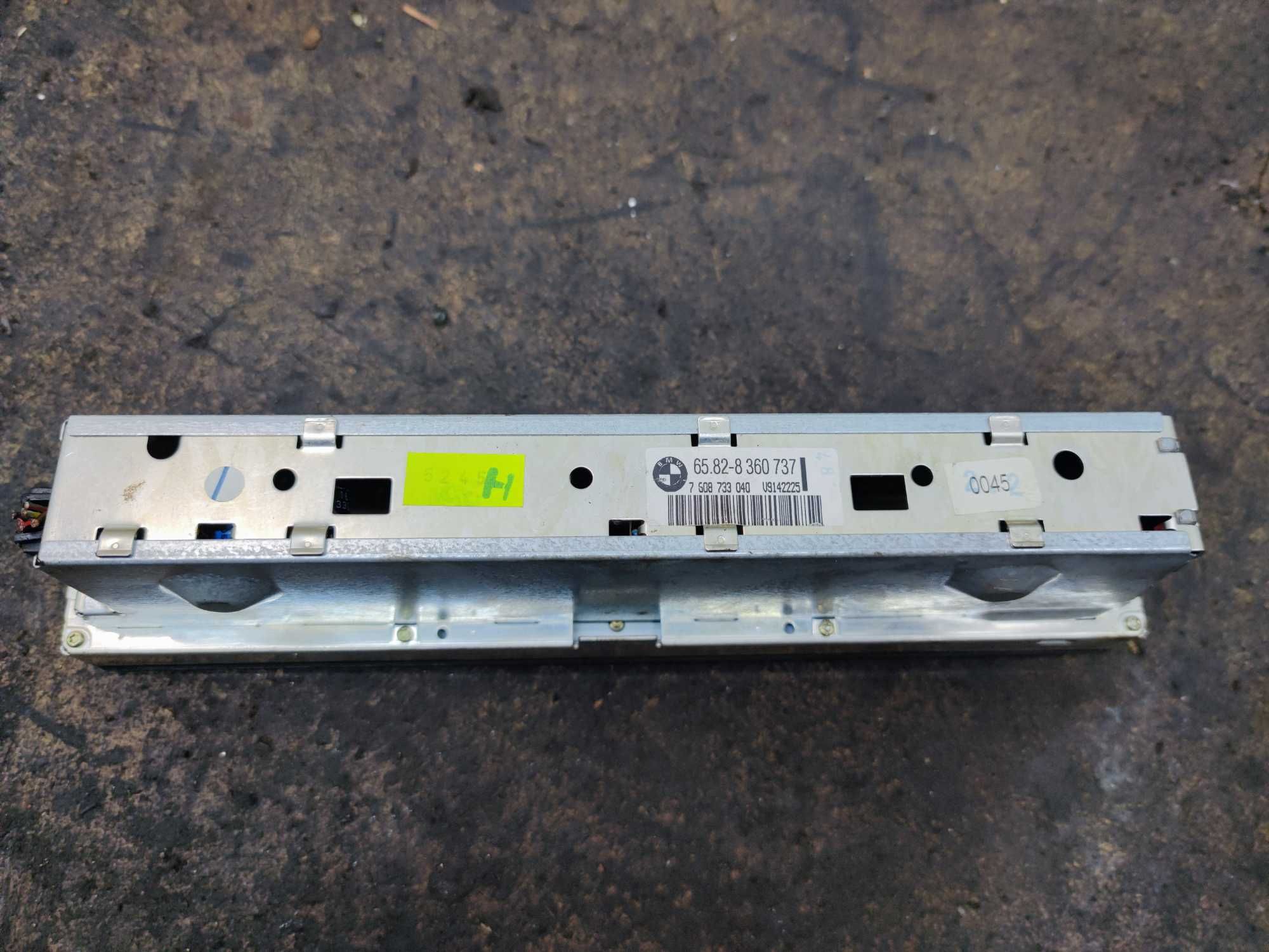 BMW 5 E39 Radio Wyświetlacz LCD Zegarek
