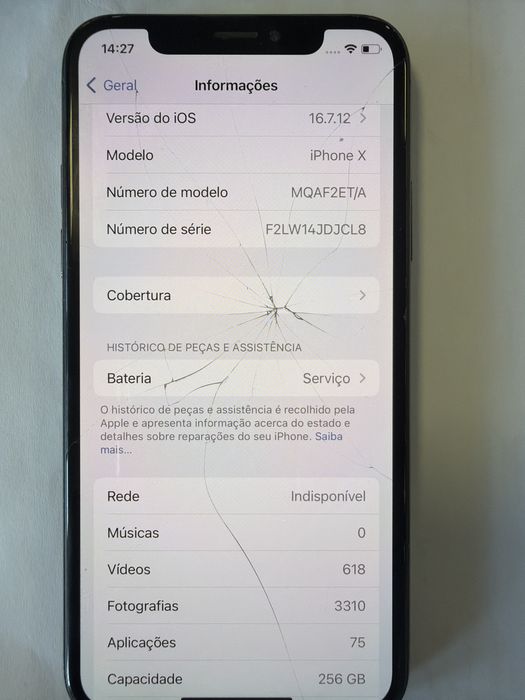 Iphone 256G preto