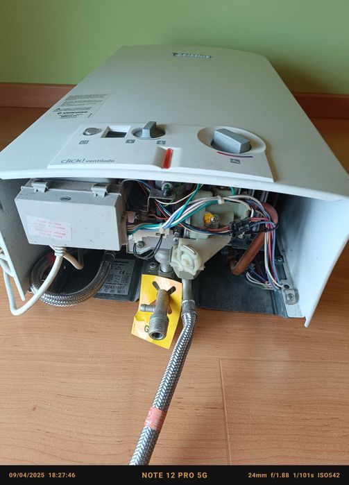 Esquentador Vulcano Clikc HDG Ventilado em ótimo estado