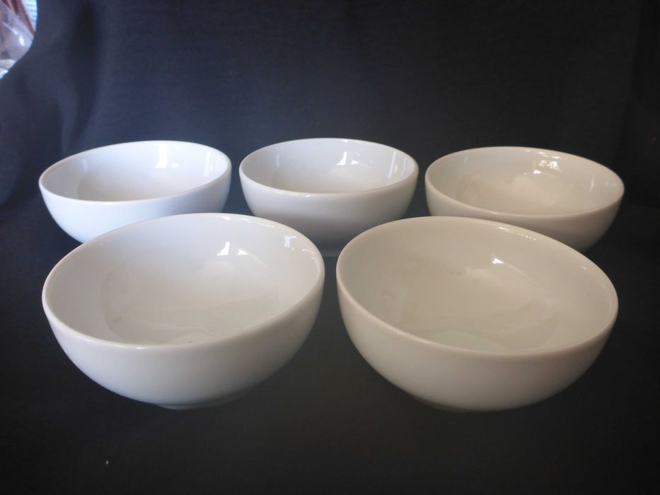 IKEA 5 mini tigelas tacinha redonda em porcelana branca - condimentos