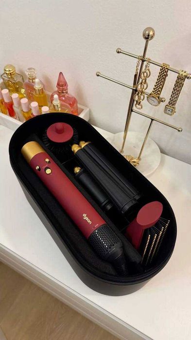 Стайлер Dyson Airwrap HS08 Airwrap ID у кольорі Red Velvet Gold
