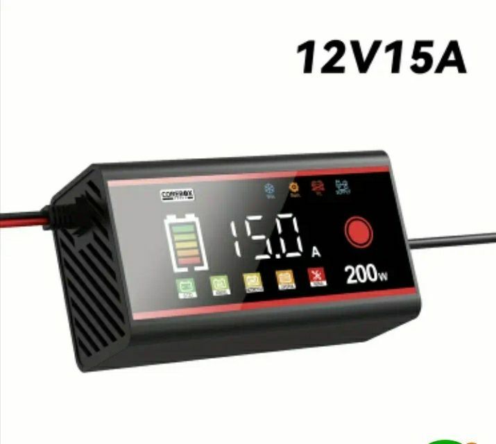 12В/6А, 8А, 10А, 15А Зарядное устройство для аккумуляторов