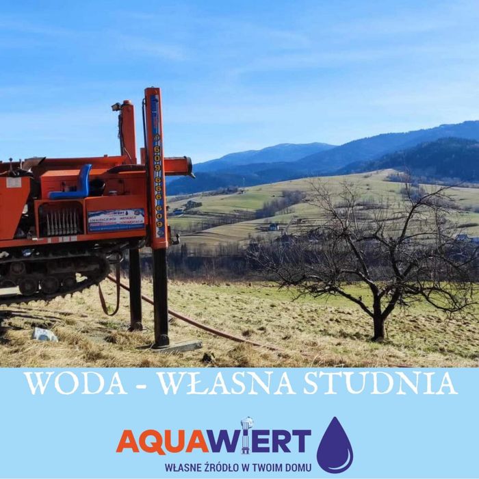 Wiercenie studni głębinowych z przyłączem do budynku