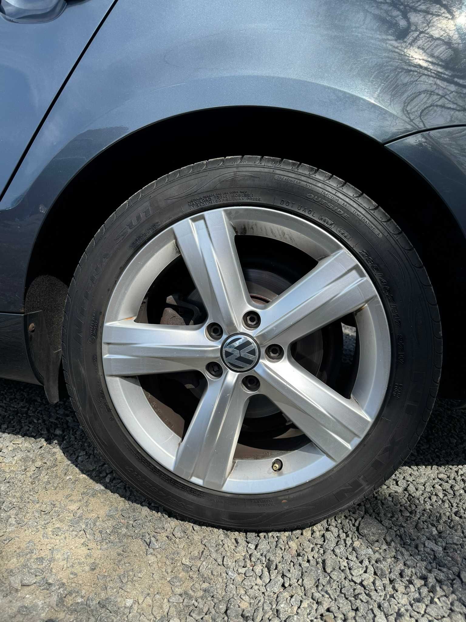 Комплект дисків з гумою R17 FONTANA 5х112 ET47 Volkswagen Skoda Audi