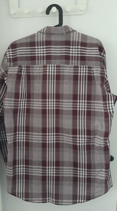 Męska koszula w kratkę r. M Van Heusen