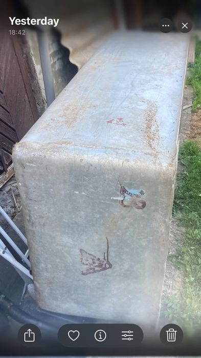 Ванна,ємність,чан алюмінієвий