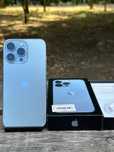 На подарунок! Iphone 13 pro 128gb Sierra Blue/100%/комплект