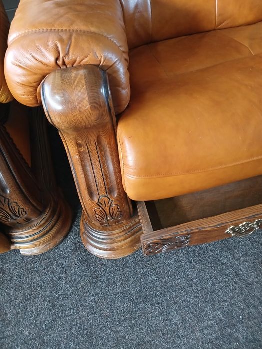 Komplet wypoczynkowy sk 20% taniejórzany komis Kazimierza  20% taniej