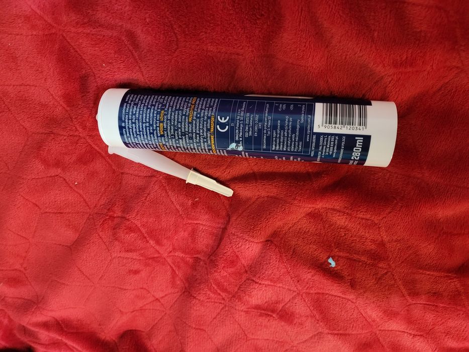 Silikon sanitarny bezbarwny 280 ml Niteo