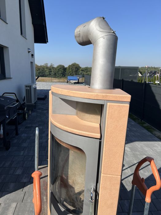 Wolnostojacy piecyk kominek narozny piec koza