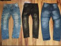 Jeansy :  Zara , Topolino , Kiki ,  116 i 123 ,  stan Idealny , zestaw