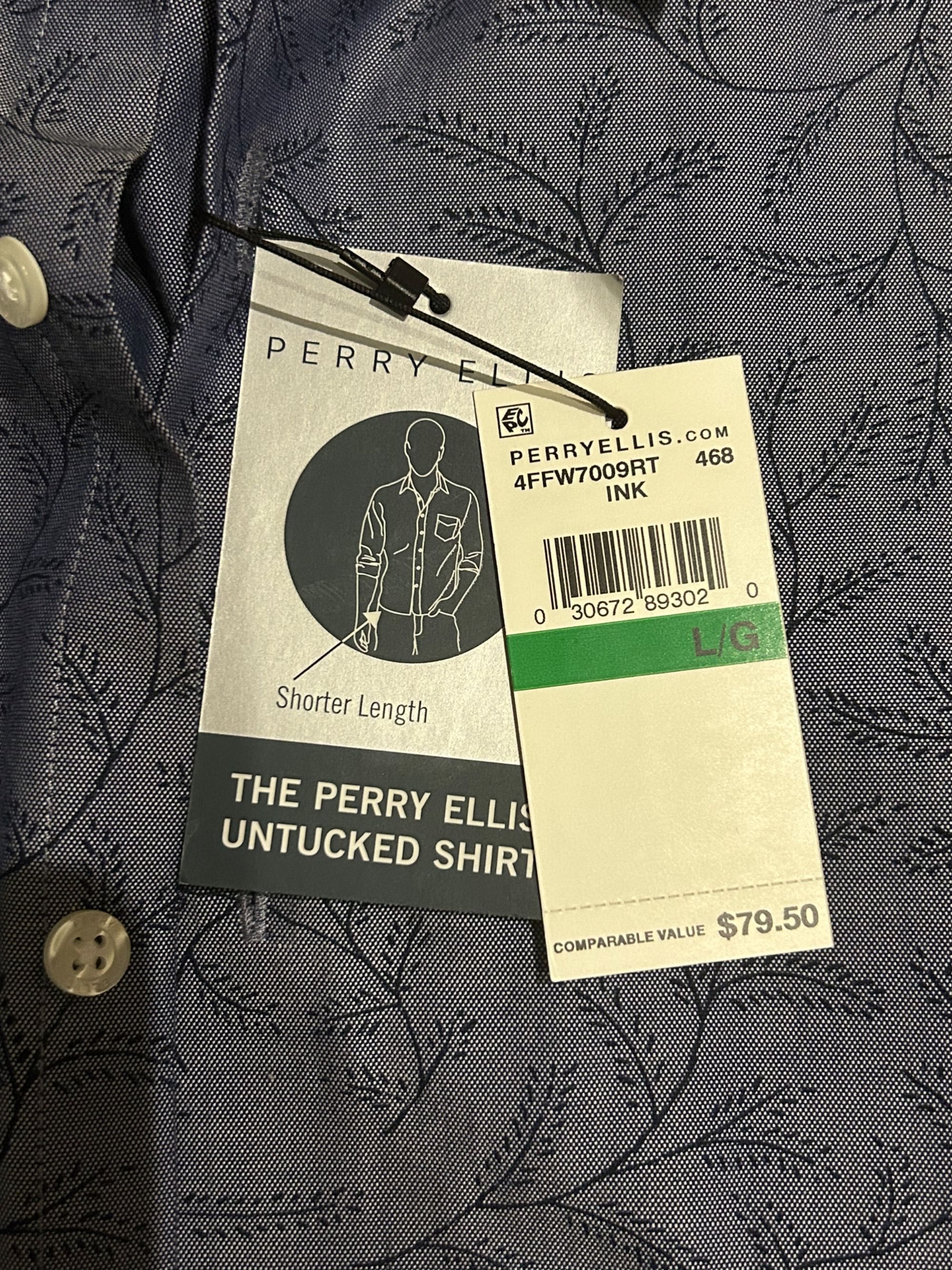 Мужская рубашка Perry Ellis