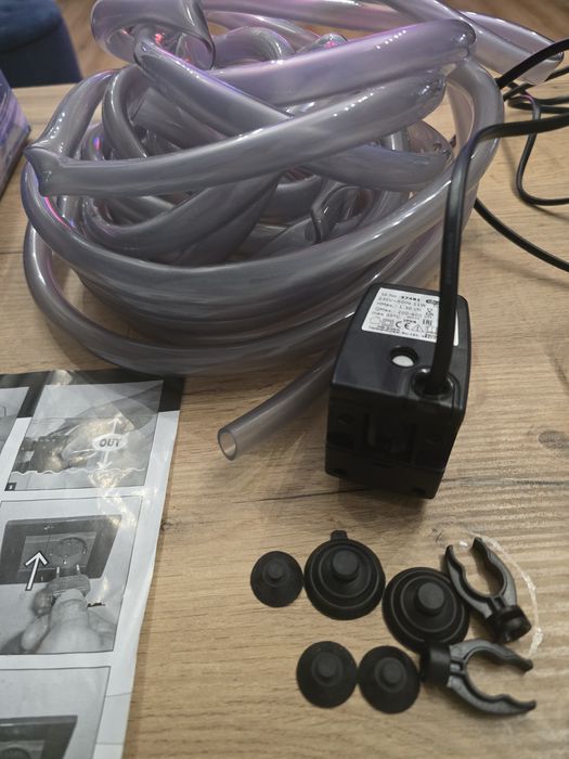 System wymiany wody w akwarium