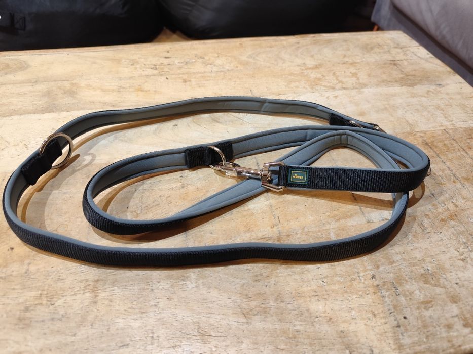 Neoprenowa, przepinana smycz dla psa Hunter 200/20 mm