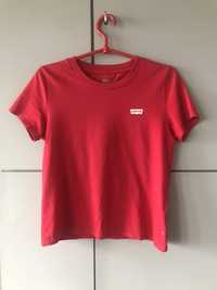 Czerwony t shirt levis