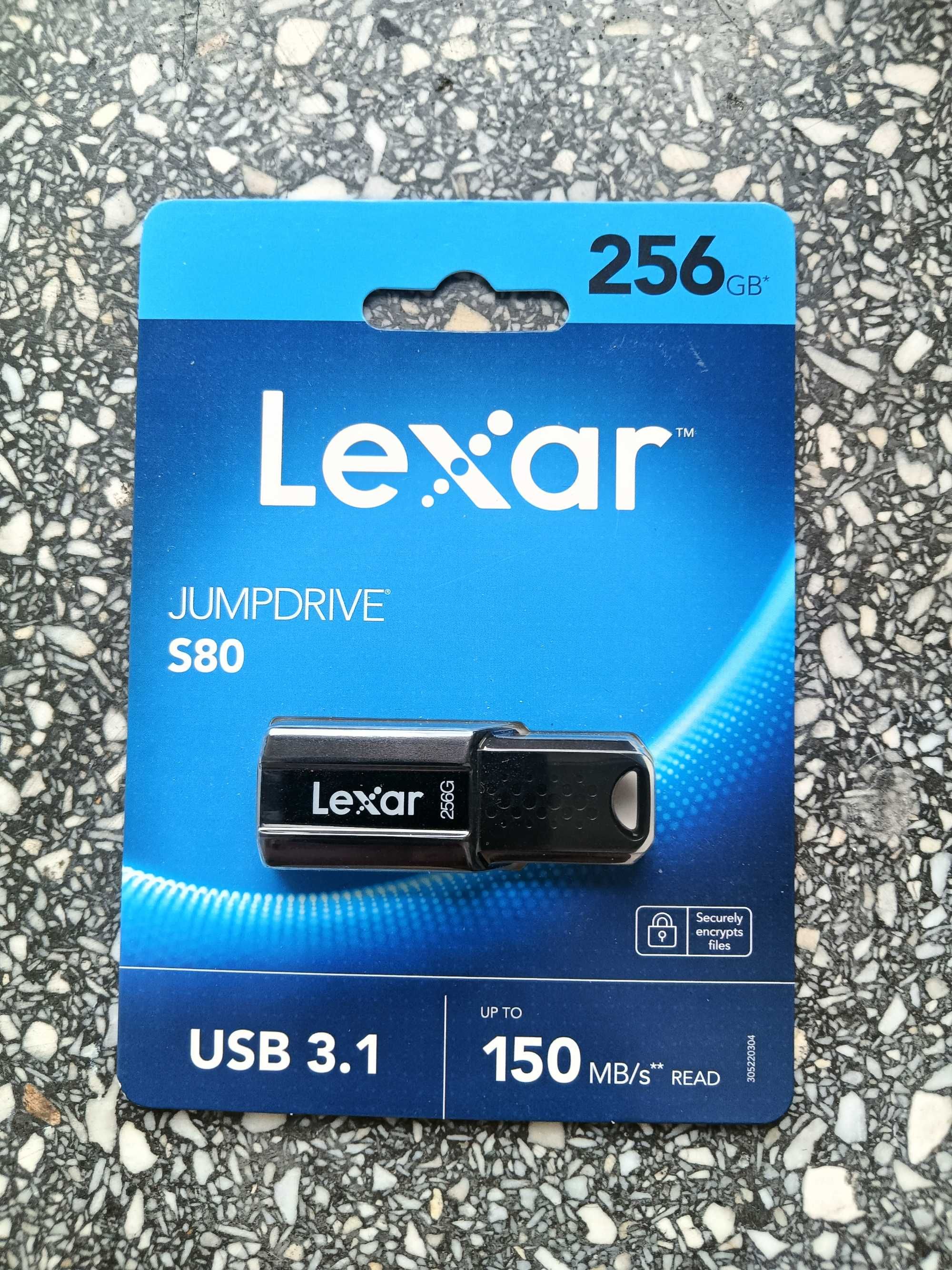 Pendrive Lexar JumpDrive S80 256GB Nowy
