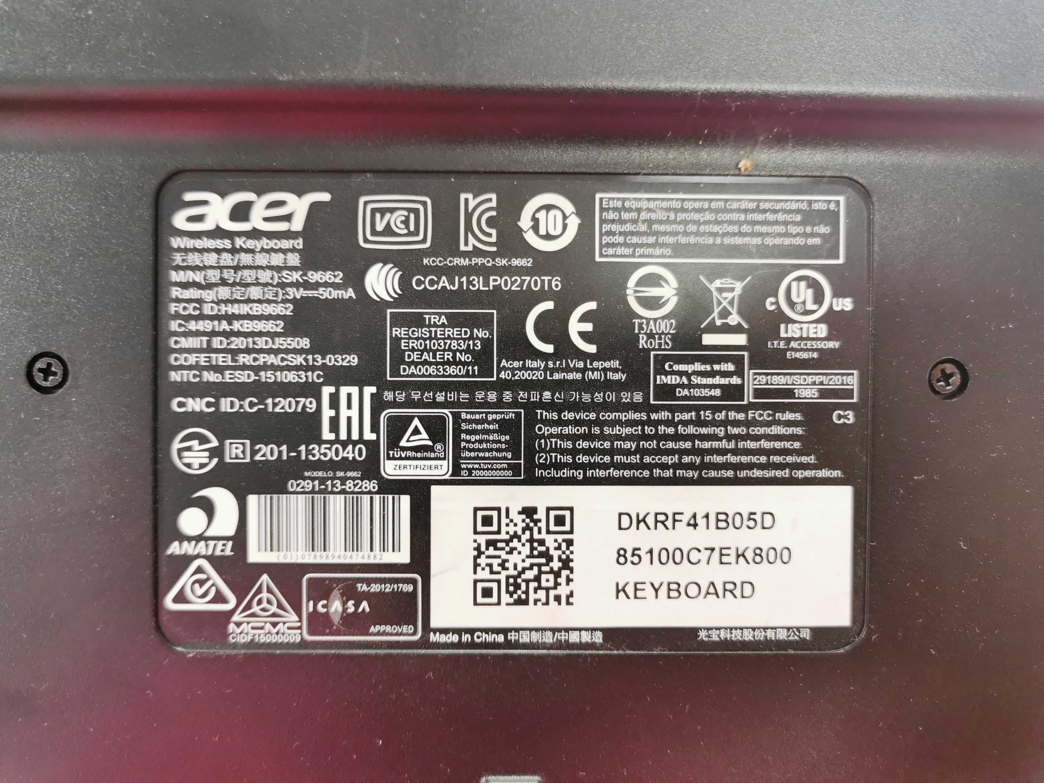 Komputer ACER aspire C22-865