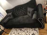 RATY kanapa wersalka sofa rozkładana Glamour Chesterfield łóżko -NOWA